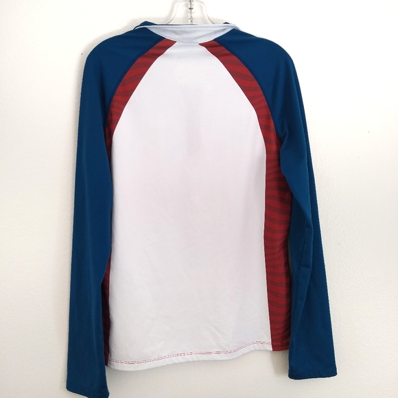 Running Man DC Wonder Woman Run Series 3/4 zip pullover size medium - Picture 2 of 5